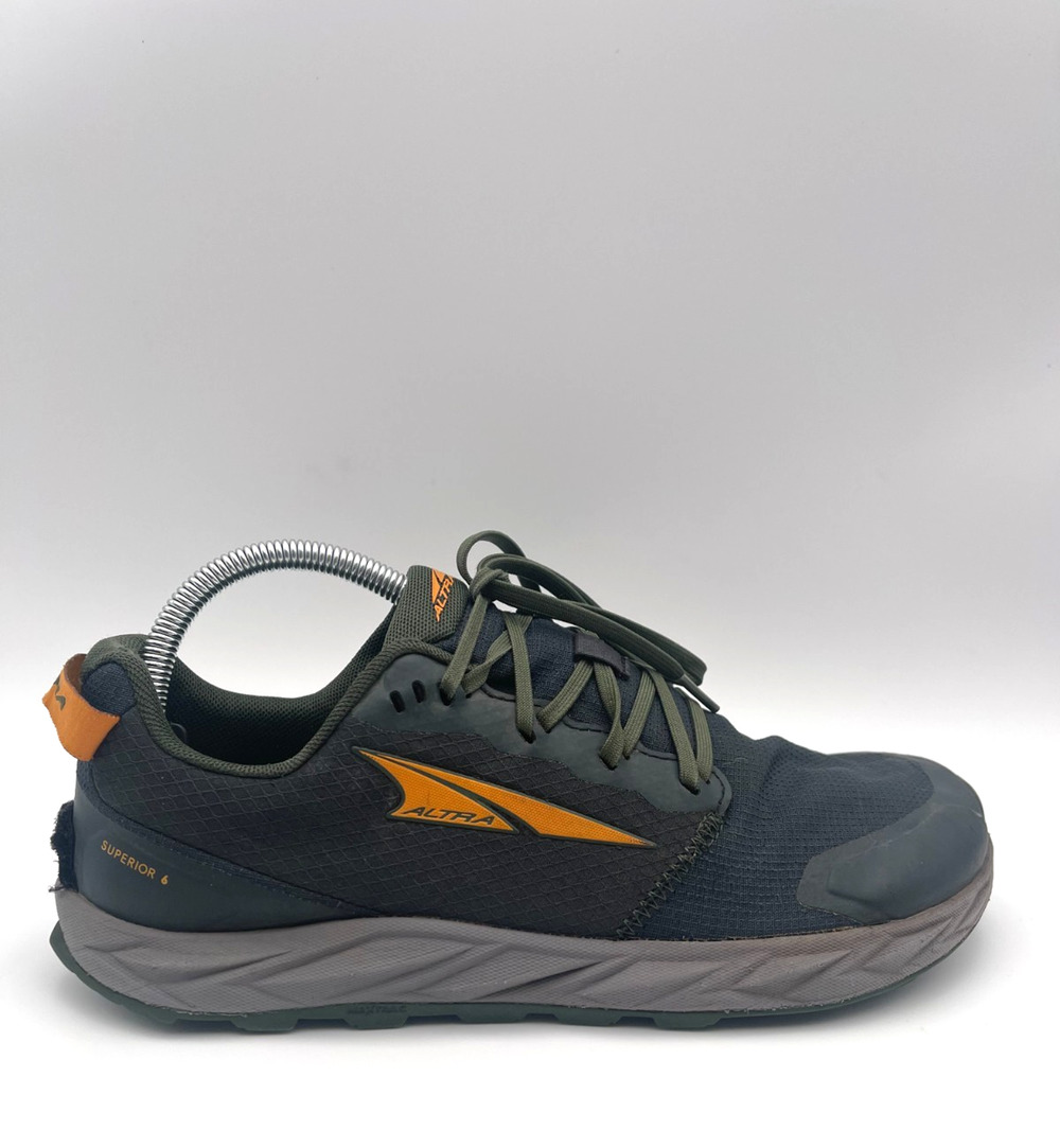 Altra Superior 6 Mens Gray Trail Running Training Shoes US 8 AL0A82CB000
